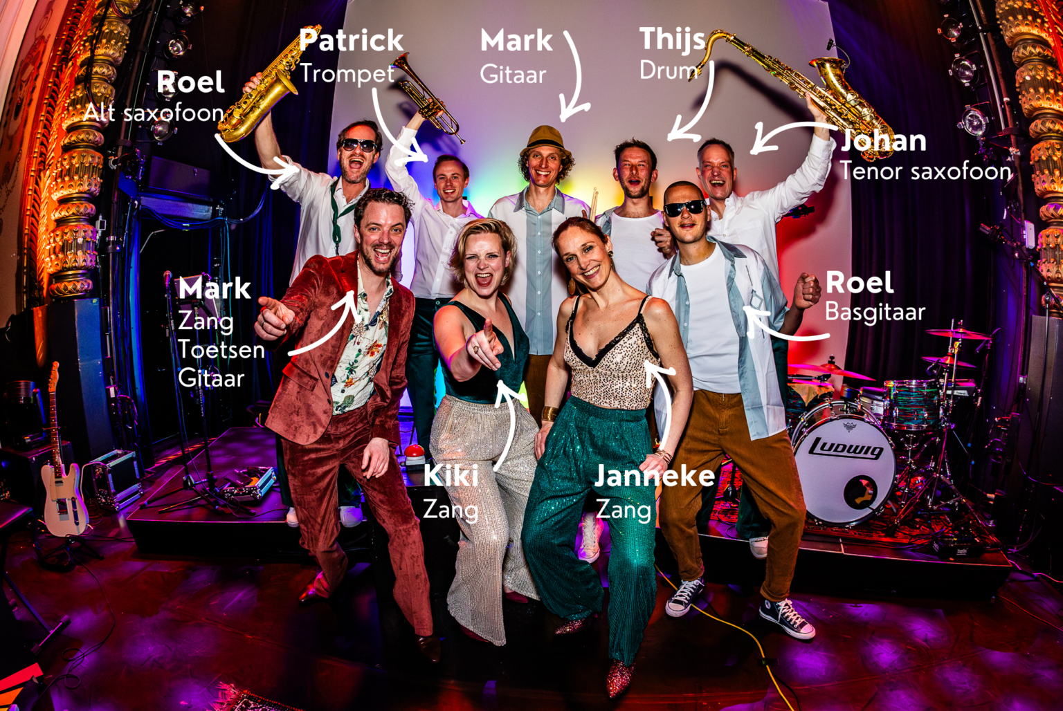 Direct Bandleden De bandleden van The Boogie Club – The Boogie Club